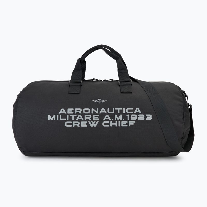 Aeronautica Militare Crew Chief 35 l jet black travel bag