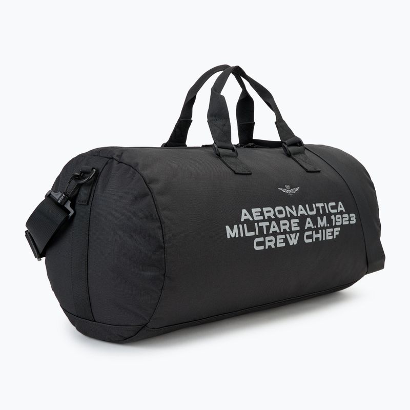 Aeronautica Militare Crew Chief 35 l jet black travel bag 2