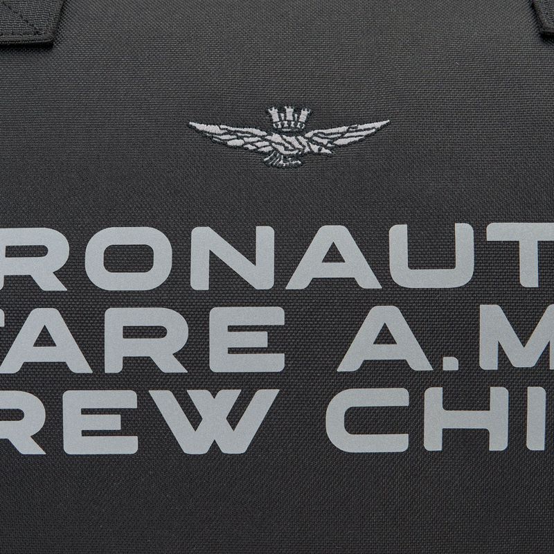 Aeronautica Militare Crew Chief 35 l jet black travel bag 4