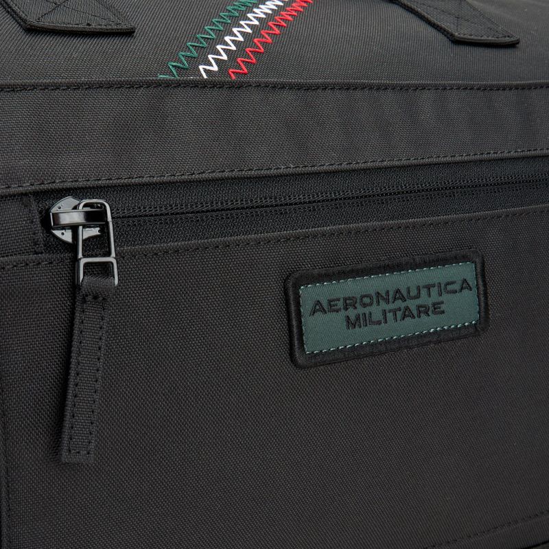 Aeronautica Militare Crew Chief 35 l jet black travel bag 5