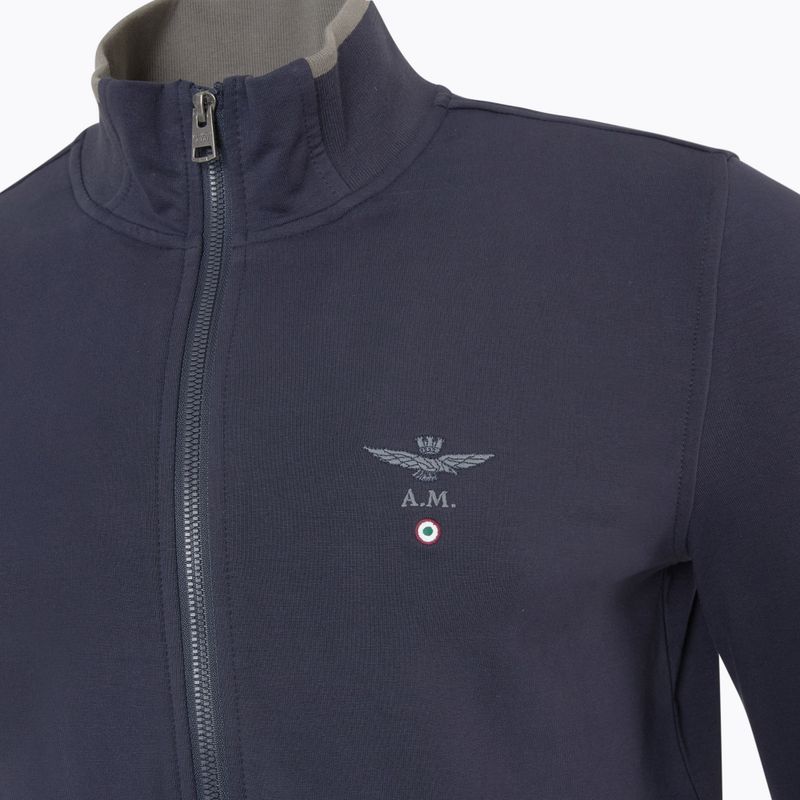 Men's Aeronautica Militare Urban blue navy sweatshirt 3