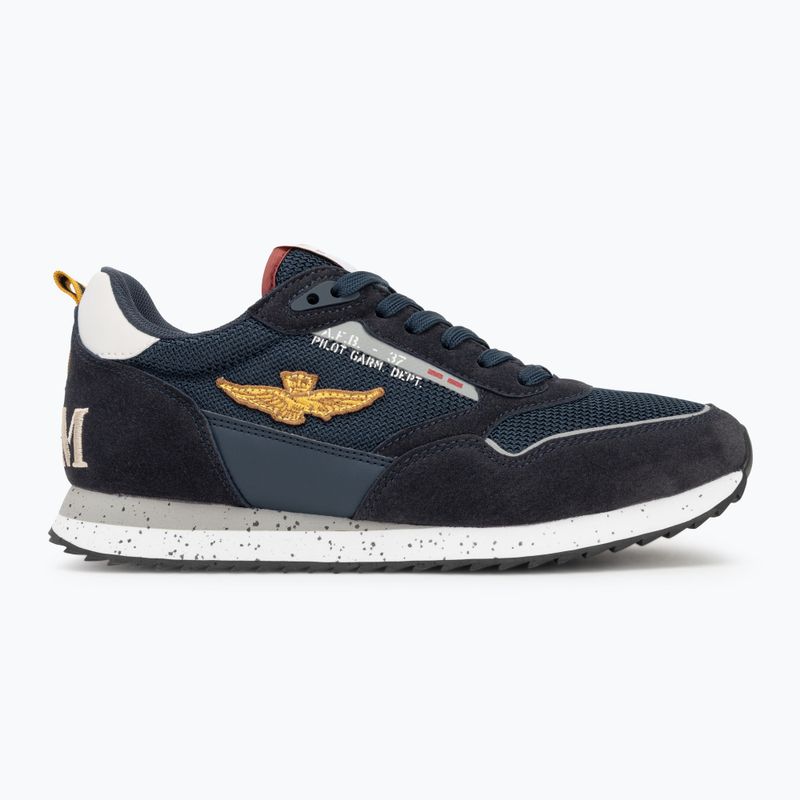 Aeronautica Militare men's shoes 251SC288CT3545 blu navy 2