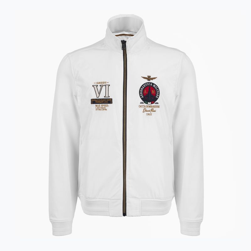 Men's Aeronautica Militare sweatshirt 251AF500F459 Cappucio off white 6