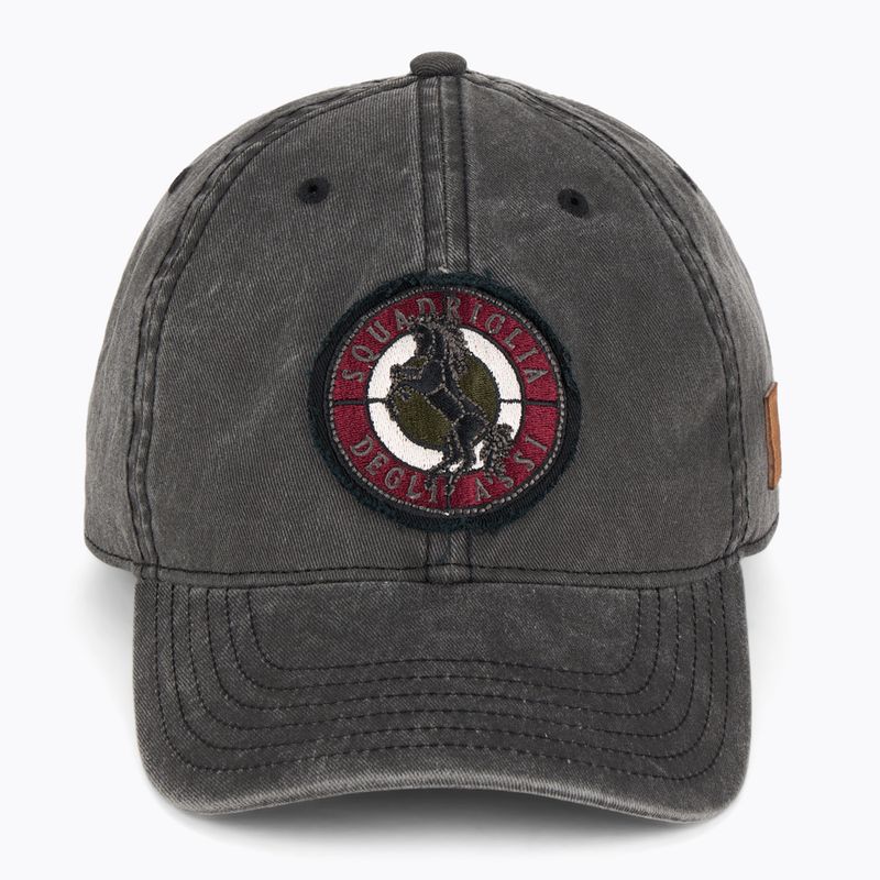 Men's Aeronautica Militare baseball cap 251HA1211CT2476 black washed 2