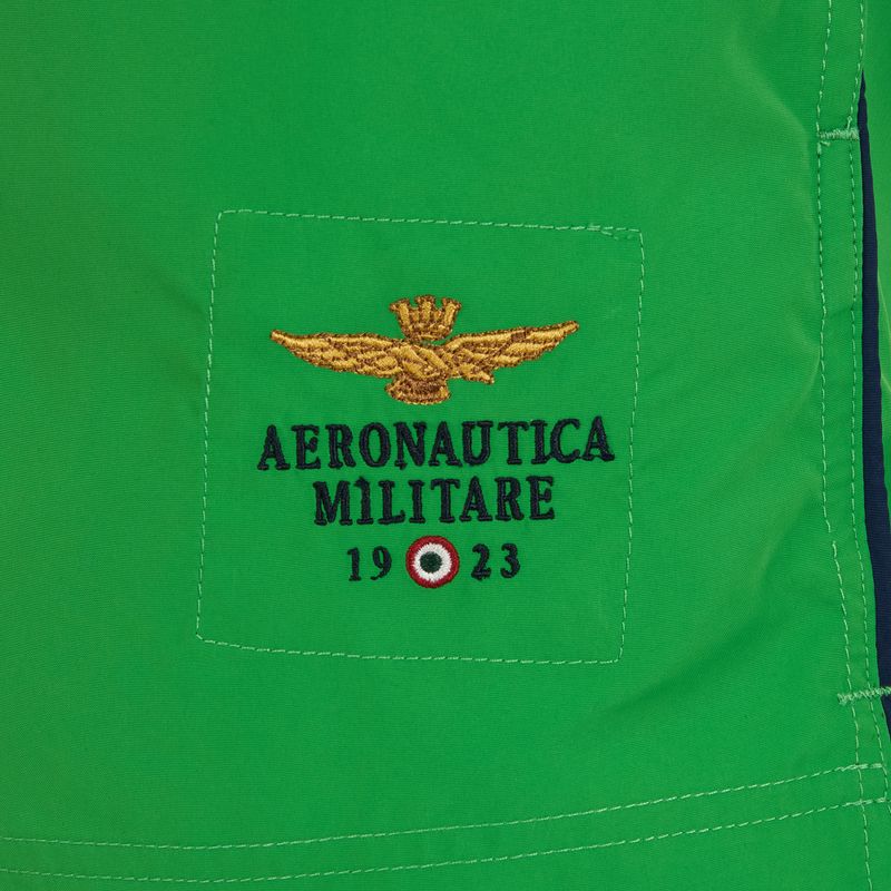 Men's swim shorts Aeronautica Militare 251BW223CT2967 pear green 3