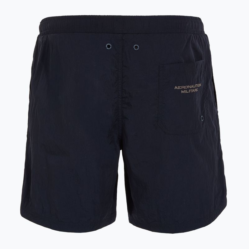 Men's swim shorts Aeronautica Militare 251BW224CT3538 blu navy 2