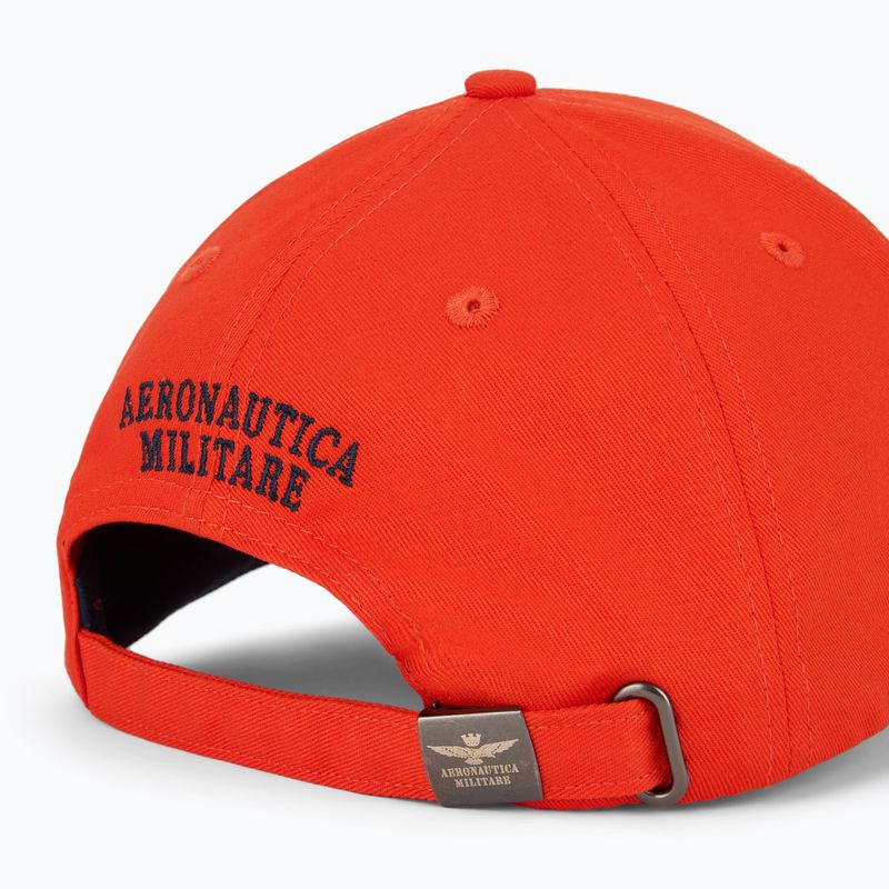 Men's Aeronautica Militare baseball cap 251HA1212CT3299 papaya orange 4