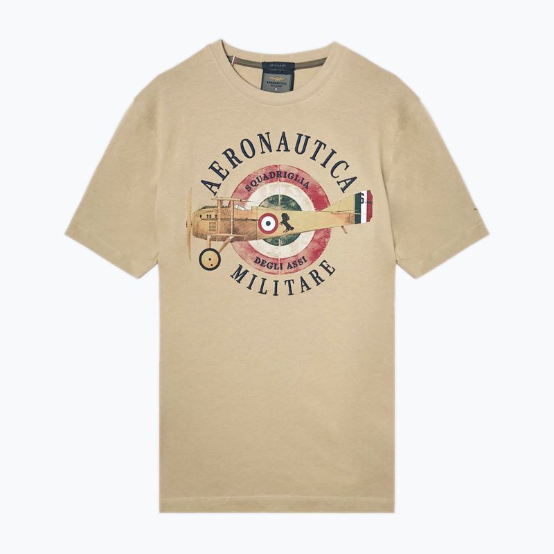 Men's Aeronautica Militare Squadriglia degli Assi antelope beige T-shirt