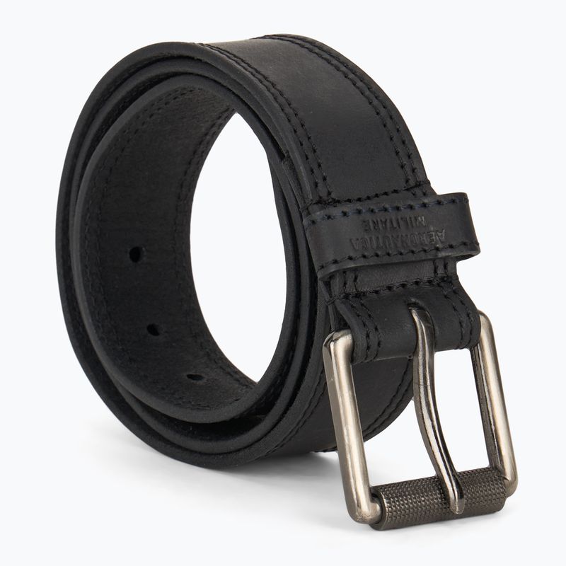 Men's belt Aeronautica Militare 251CP237PL181 nero