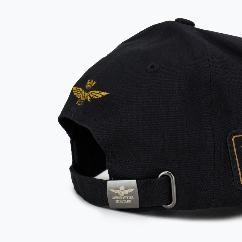 Aeronautica Militare men's baseball cap 251HA1150CT3043 jet black 4