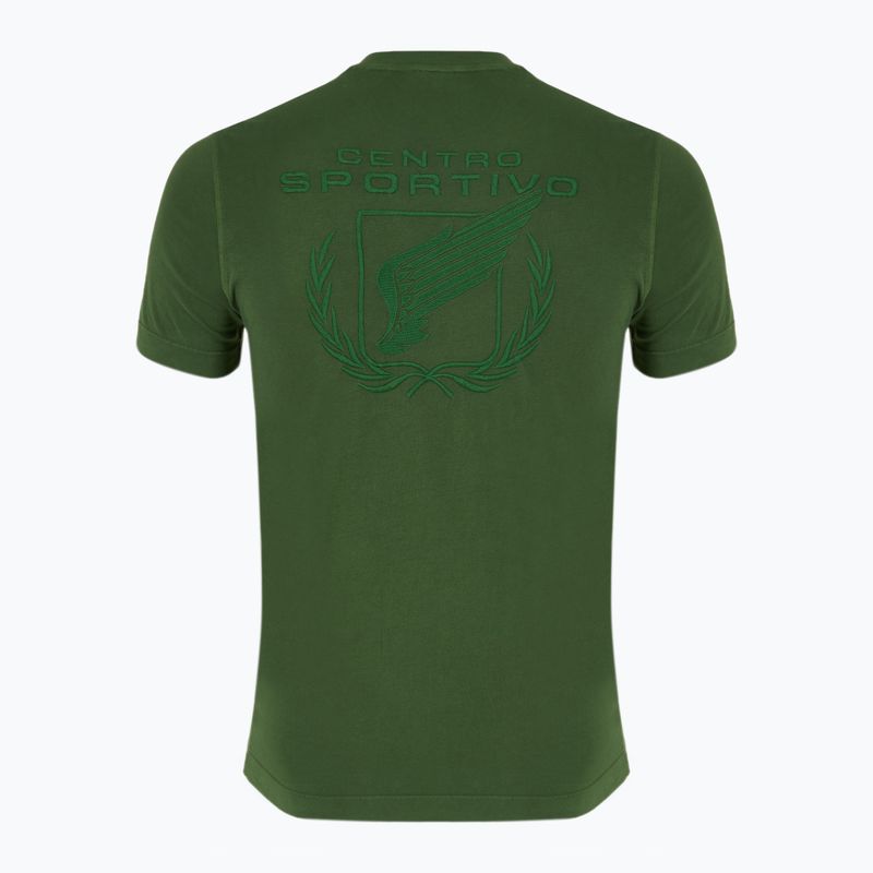 Men's T-shirt Aeronautica Militare 251TS2377J633 forest green washed 2