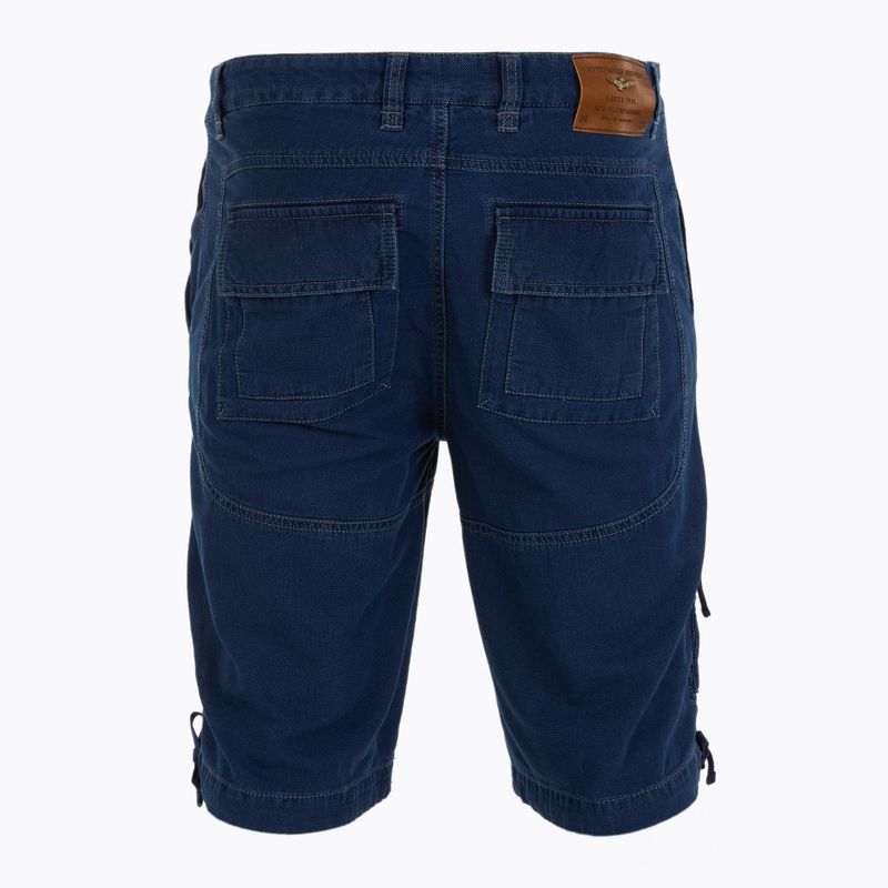Men's shorts Aeronautica Militare 251BE252CT3507 indigo 2