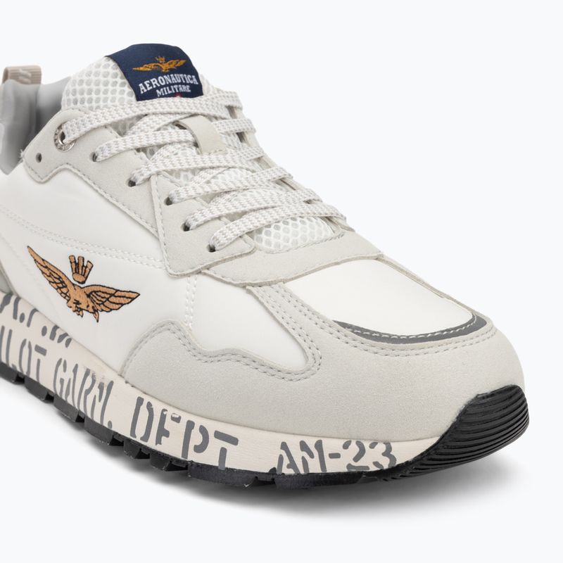 Aeronautica Militare men's shoes 251SC276CT3332 off white 7