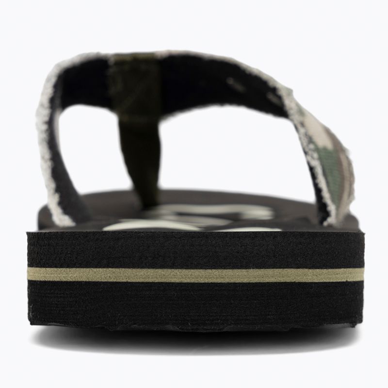 Men's Aeronautica Militare 251SC310CT3593 camouflage green flip flops 6