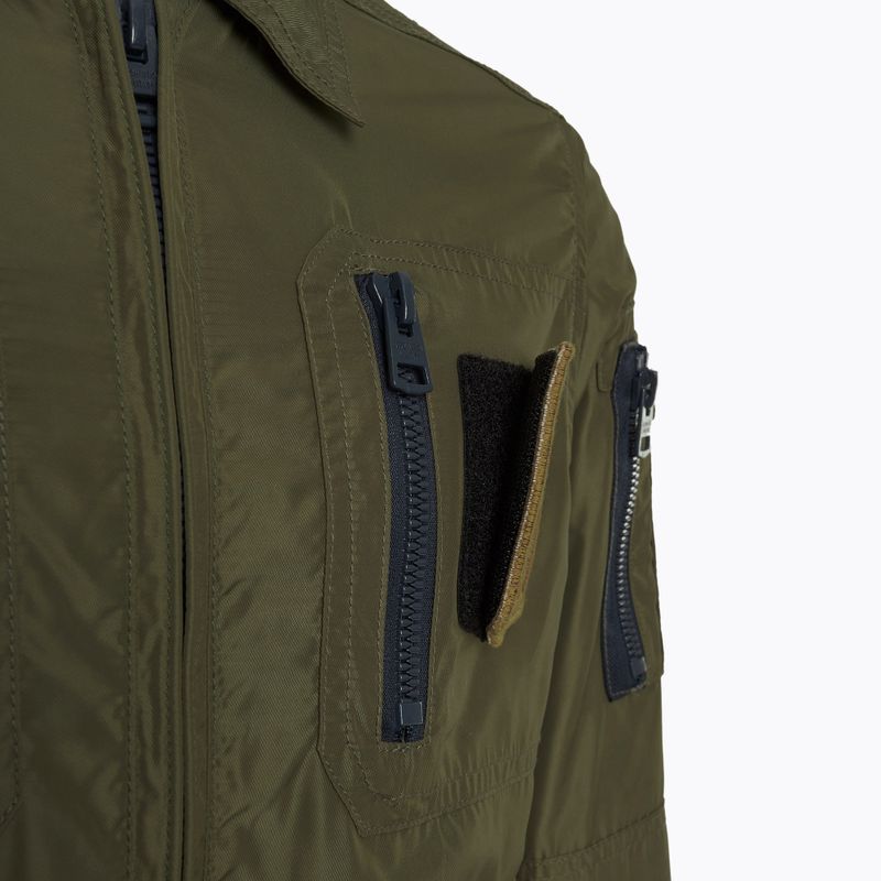 Men's Aeronautica Militare Heritage military olive jacket 3