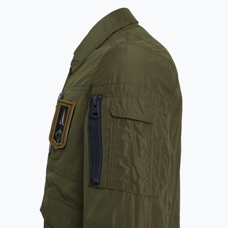 Men's Aeronautica Militare Heritage military olive jacket 4