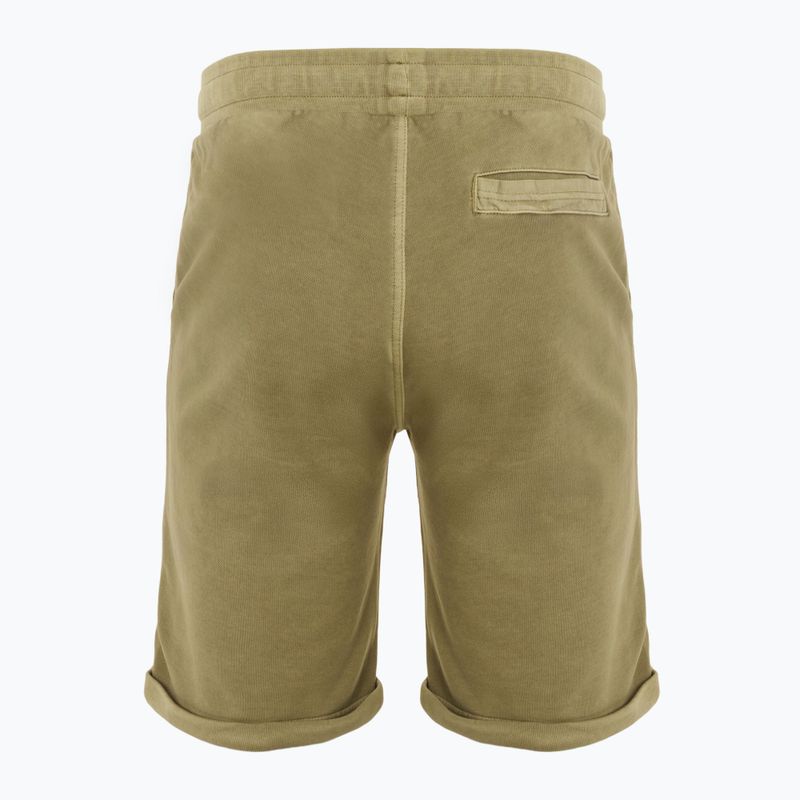 Aeronautica Militare men's shorts 251BF016F583 antelope beige washed 2