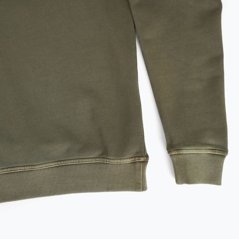 Men's Aeronautica Militare Girocollo military olive washed sweatshirt 3