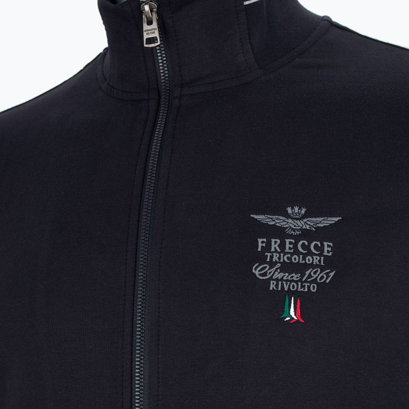 Men's Aeronautica Militare Essential jet blu navy sweatshirt 3