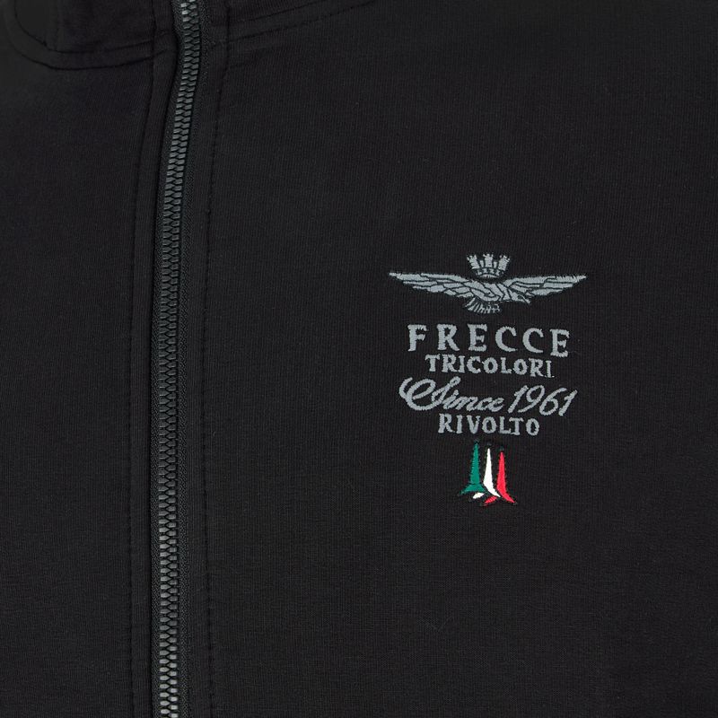 Men's Aeronautica Militare Essential jet black sweatshirt 3