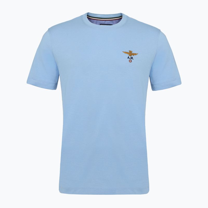 Men's Aeronautica Militare Essential ice blue T-shirt