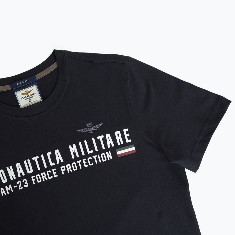 Men's Aeronautica Militare Heritage blu navy T-shirt 3