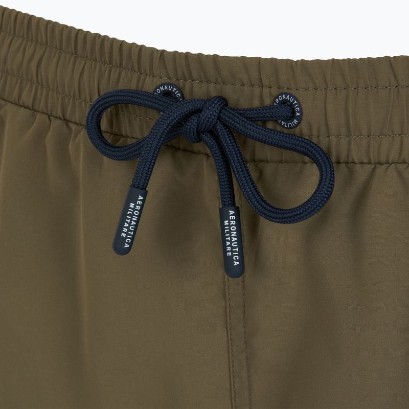 Men's swim shorts Aeronautica Militare 251BW223CT2967 military olive 4