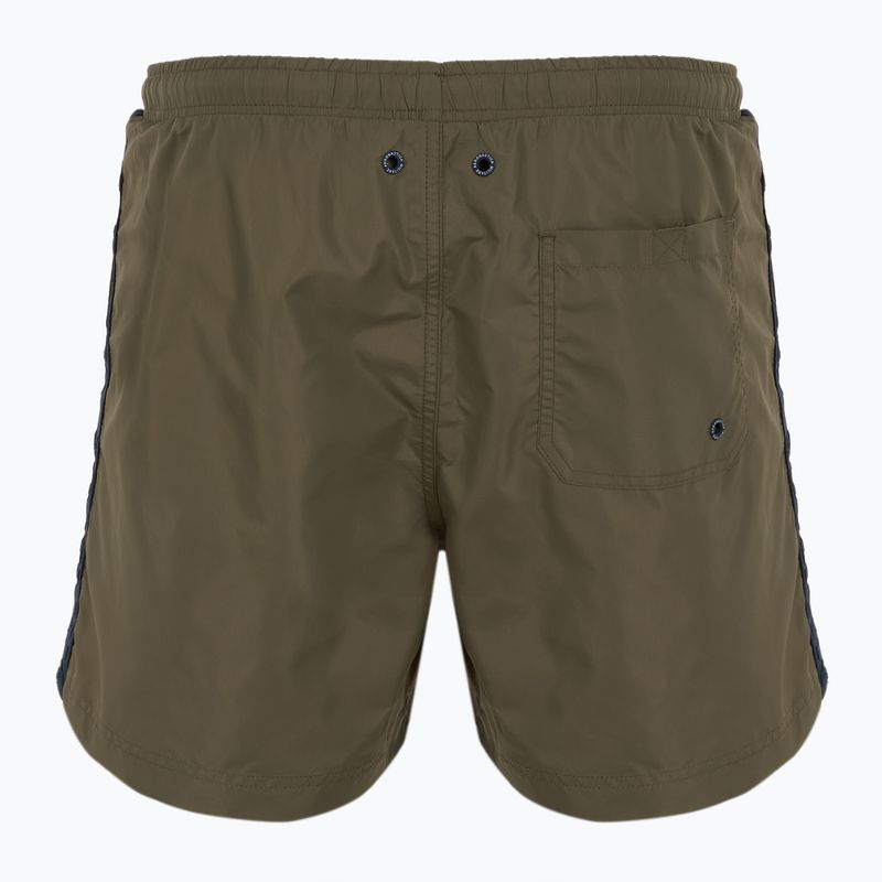 Men's swim shorts Aeronautica Militare 251BW225CT3539 military olive 2