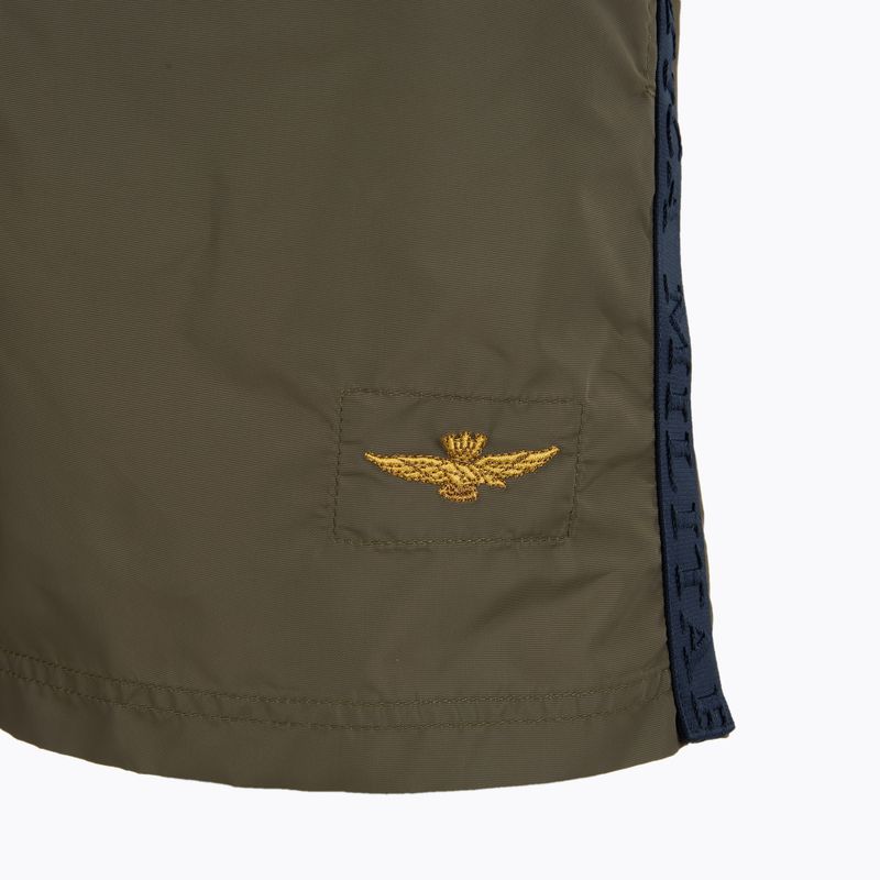 Men's swim shorts Aeronautica Militare 251BW225CT3539 military olive 3