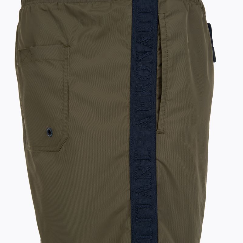 Men's swim shorts Aeronautica Militare 251BW225CT3539 military olive 4