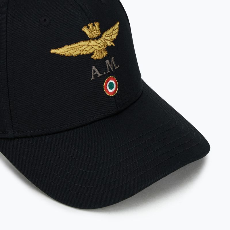 Aeronautica Militare men's baseball cap 251HA1100CT2848 jet black 3