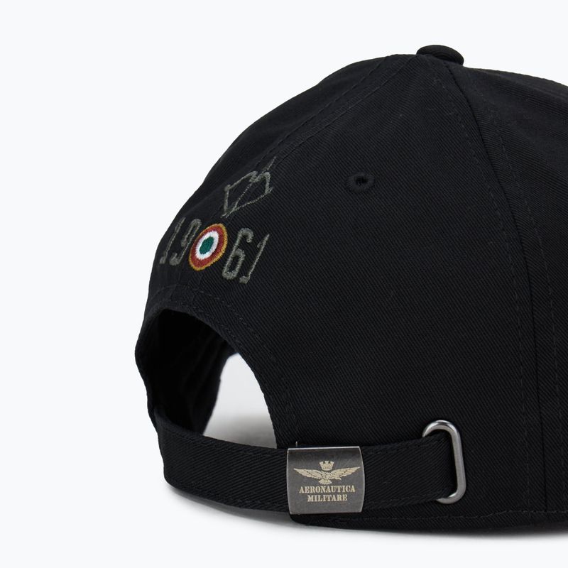 Aeronautica Militare men's baseball cap 251HA1104CT2261 jet black 4