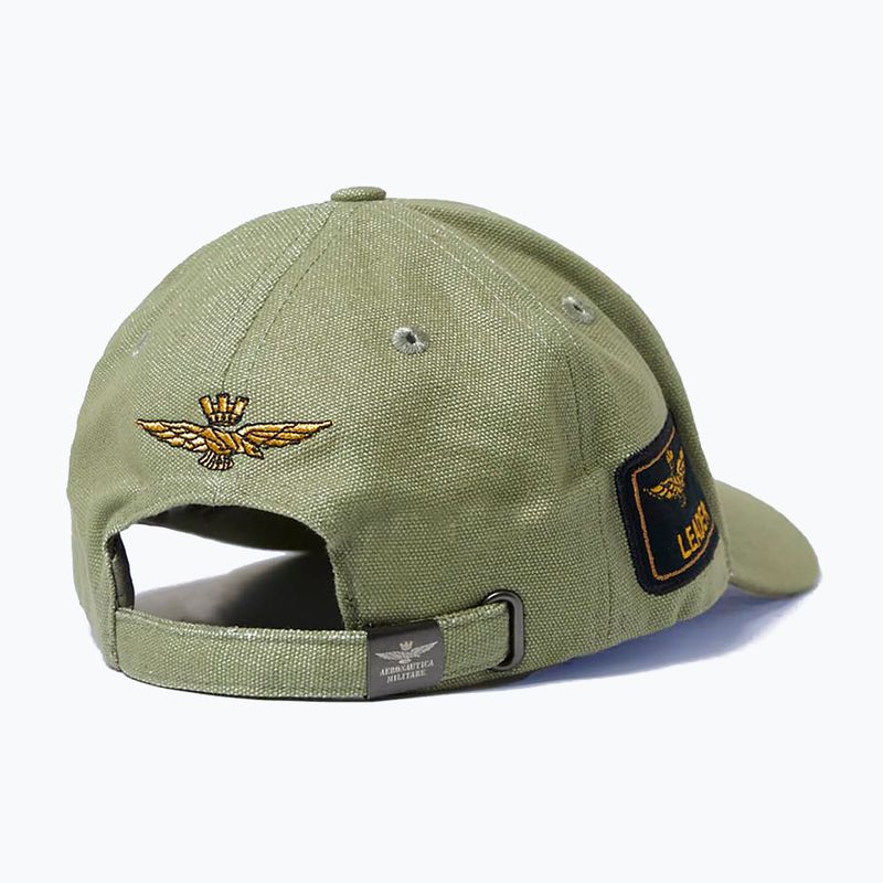 Men's Aeronautica Militare baseball cap 251HA1150CT3043 olive green 2