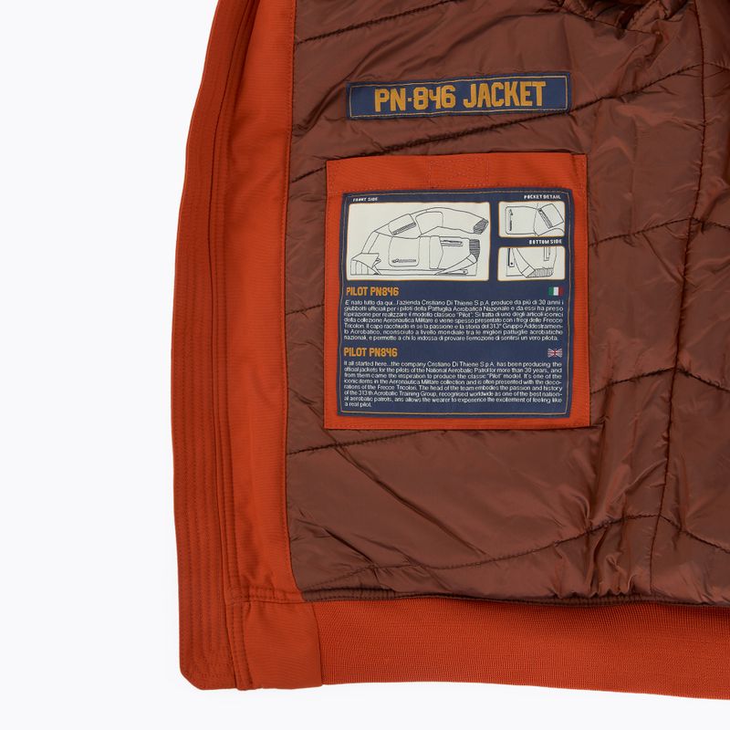 Men's jacket Aeronautica Militare 252AB3024UCT03151 Lth clay orange 8