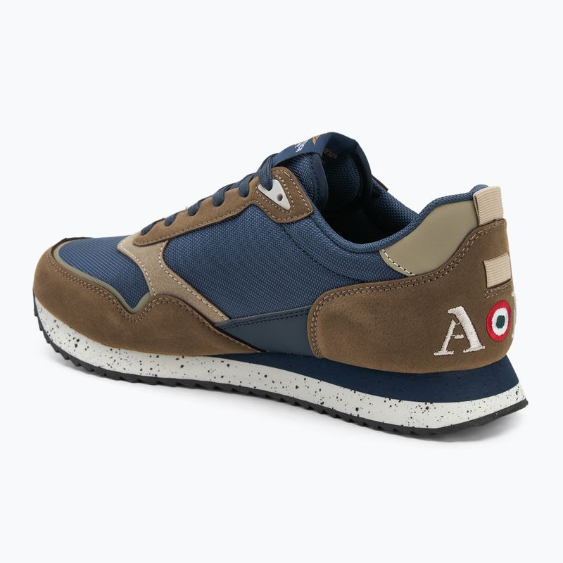 Men's shoes Aeronautica Militare 252SC0288UCT03545 blu navy/brown 3