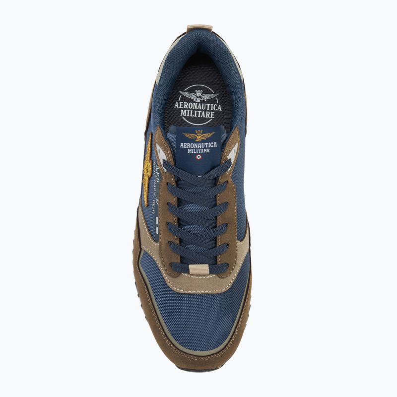 Men's shoes Aeronautica Militare 252SC0288UCT03545 blu navy/brown 5