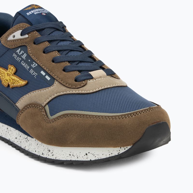 Men's shoes Aeronautica Militare 252SC0288UCT03545 blu navy/brown 7