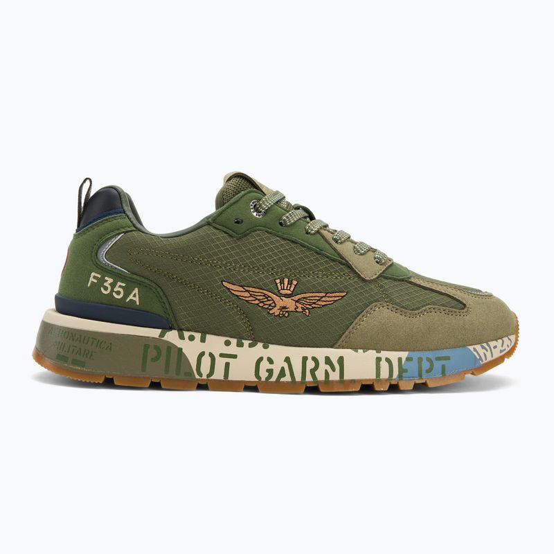 Men's shoes Aeronautica Militare 252SC0276UCT04249 verde militare 2