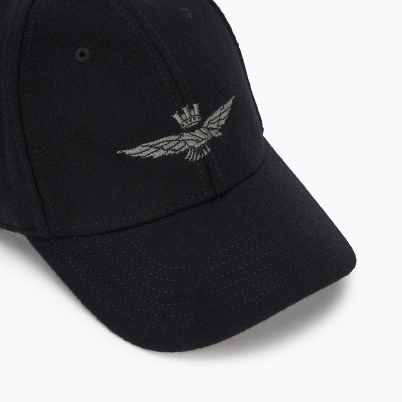 Men's baseball cap Aeronautica Militare 252HA1085UCT02333 jet black 3