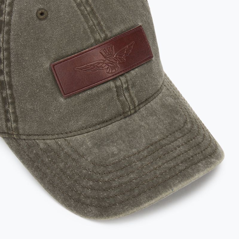 Men's baseball cap Aeronautica Militare 252HA1133UCT02476 verde militare 3