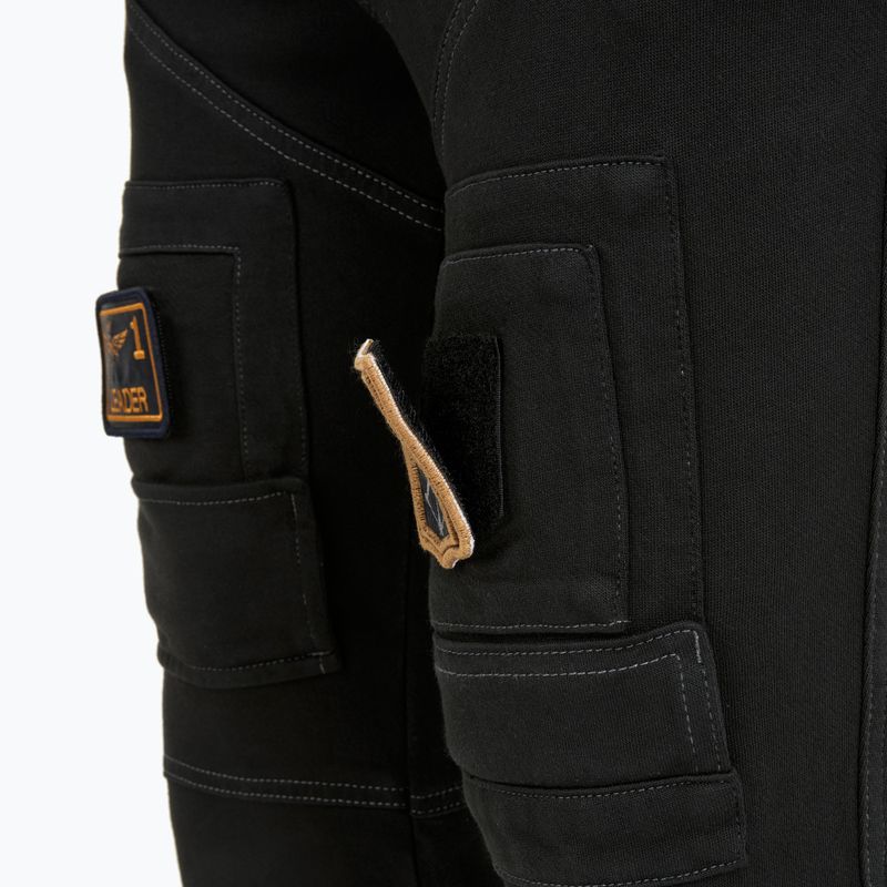 Men's trousers Aeronautica Militare 252PF0743UJ00505 Anti-G jet black 3