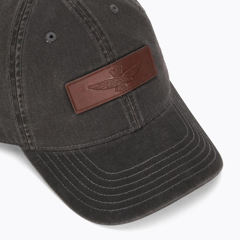 Men's baseball cap Aeronautica Militare 252HA1133UCT02476 jet black 3