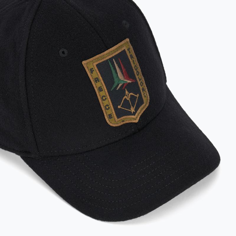 Men's baseball cap Aeronautica Militare 252HA1228UCT02333 jet black 3