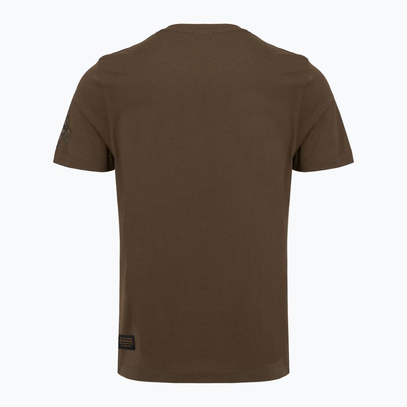 Men's T-shirt Aeronautica Militare TS2535UJ00641 chestnut brown 2