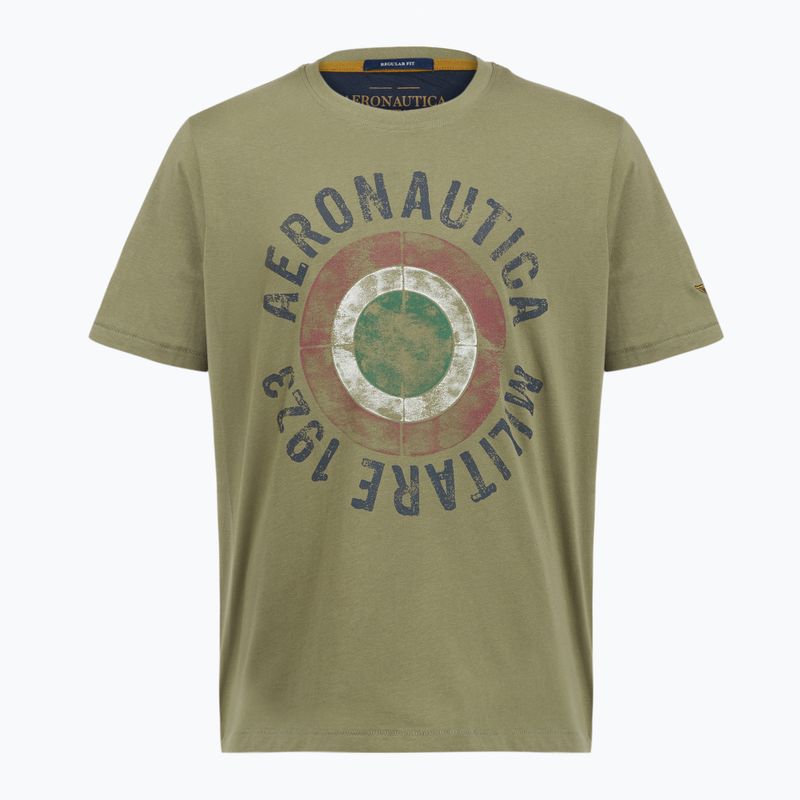 Men's T-shirt Aeronautica Militare TS2538UJ00727 lichen green