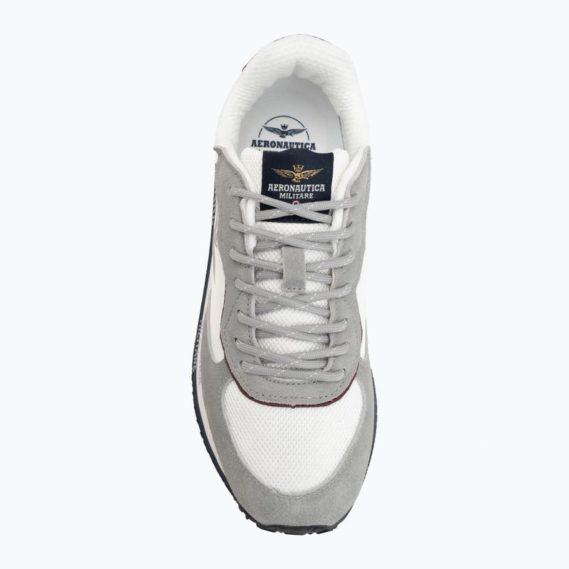 Men's shoes Aeronautica Militare SC0320UPL00313 off white/blu scuro 5