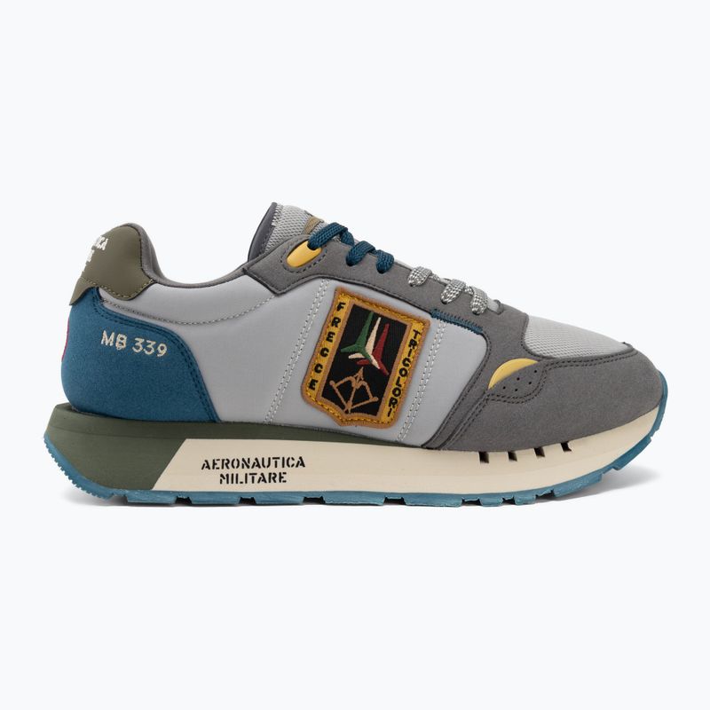 Men's shoes Aeronautica Militare SC0292UCT03331 avio/grigio 2
