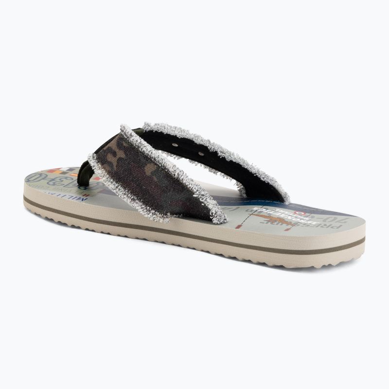 Men's flip-flops Aeronautica Militare SC0310UCT03593 camouflage verde 3