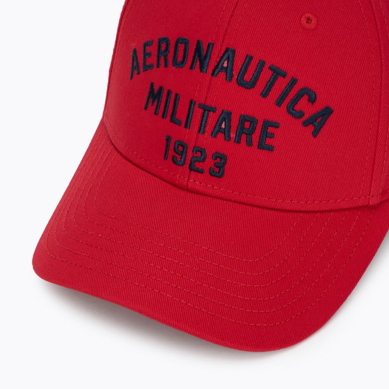 Men's baseball cap Aeronautica Militare HA1104UCT02 tango red 3