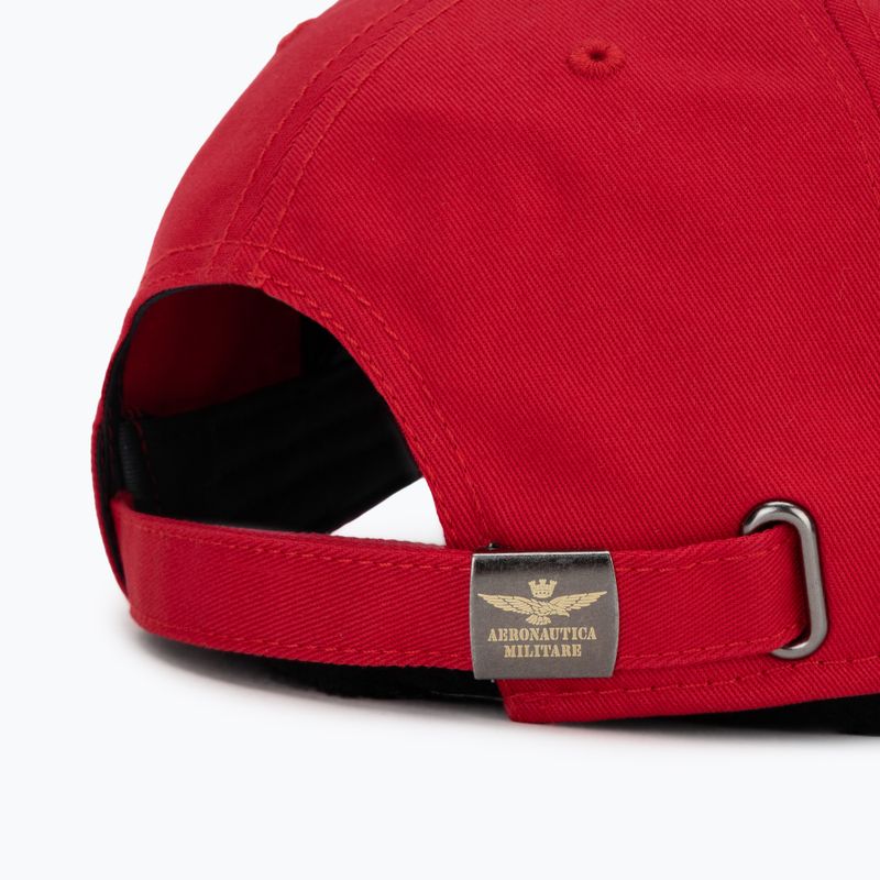 Men's baseball cap Aeronautica Militare HA1104UCT02 tango red 4